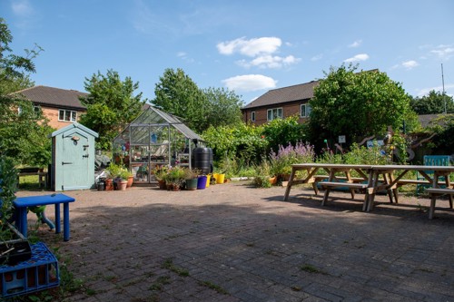 A picture of the Inspirational Gardener of the Year category winning garden